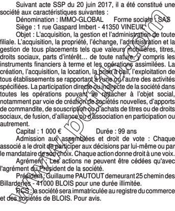 Contenu publication