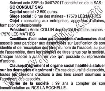 Contenu publication