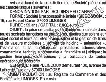 Contenu publication