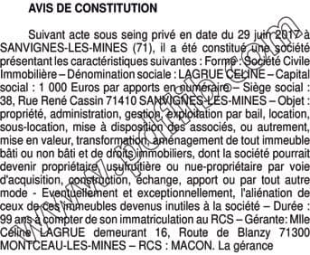 Contenu publication