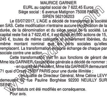 Contenu publication