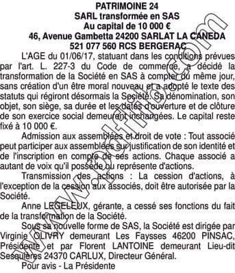 Contenu publication