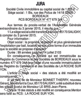 Contenu publication