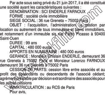 Contenu publication