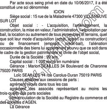 Contenu publication