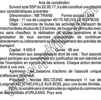 Contenu publication