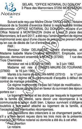 Contenu publication