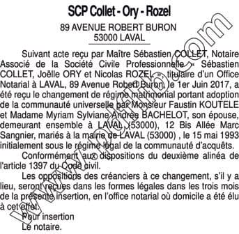 Contenu publication