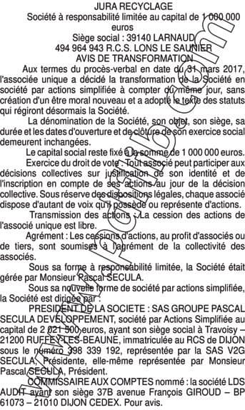 Contenu publication