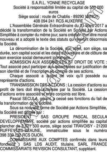 Contenu publication