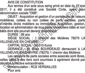 Contenu publication