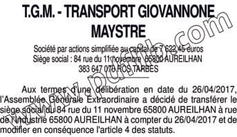 Contenu publication