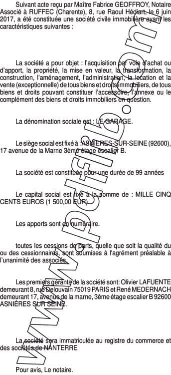 Contenu publication
