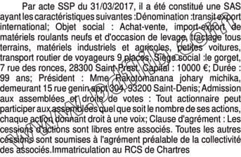 Contenu publication