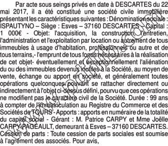 Contenu publication