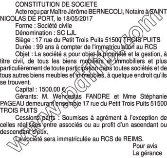 Contenu publication