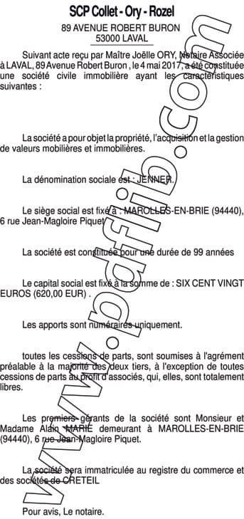 Contenu publication