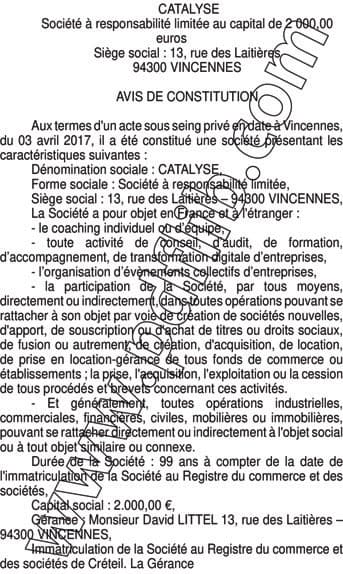 Contenu publication