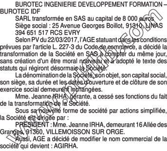Contenu publication