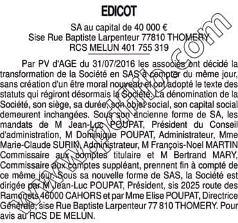Contenu publication