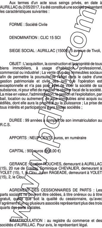Contenu publication