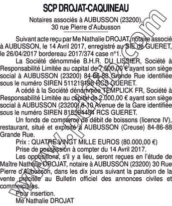 Contenu publication