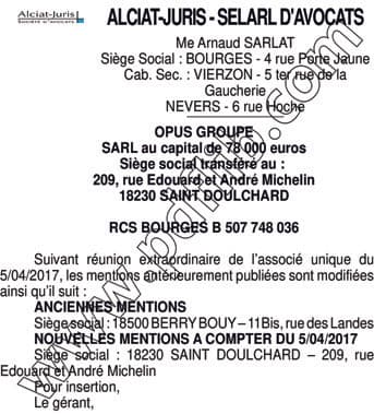 Contenu publication