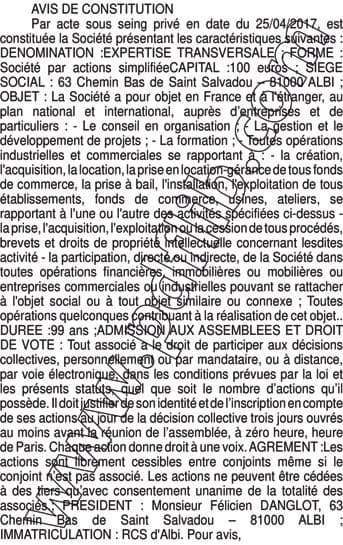 Contenu publication