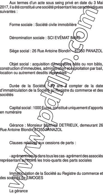 Contenu publication
