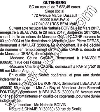Contenu publication