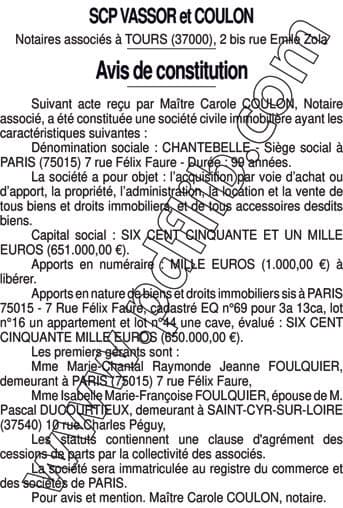 Contenu publication