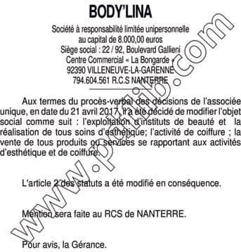 Contenu publication