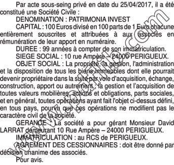 Contenu publication