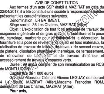 Contenu publication
