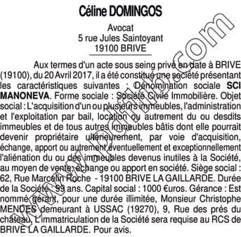 Contenu publication