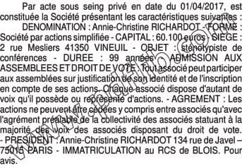 Contenu publication