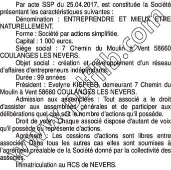 Contenu publication