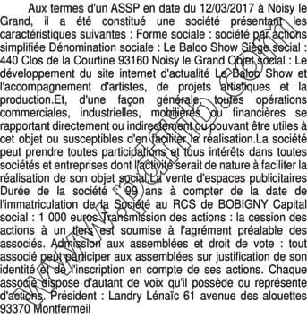 Contenu publication