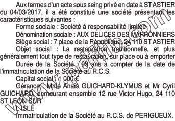 Contenu publication
