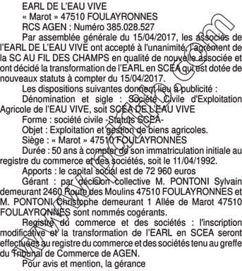 Contenu publication