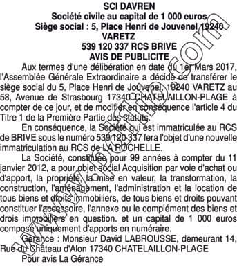 Contenu publication