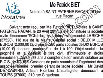Contenu publication