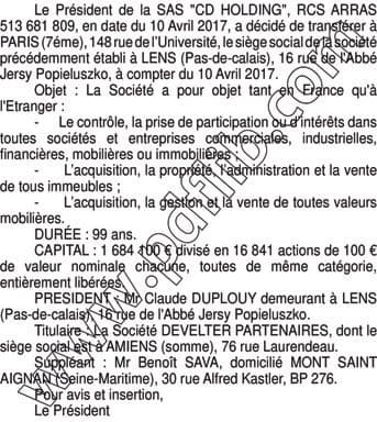 Contenu publication