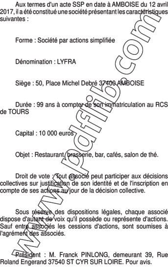 Contenu publication