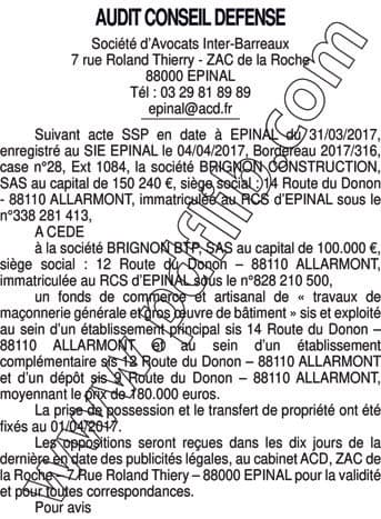 Contenu publication