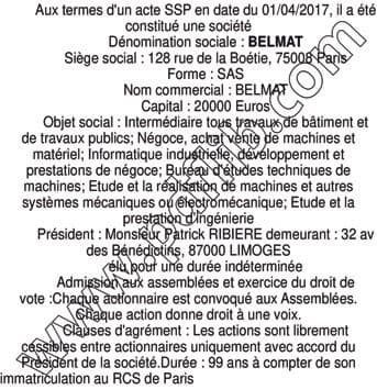 Contenu publication