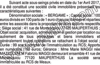 Contenu publication