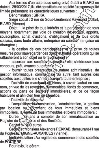 Contenu publication