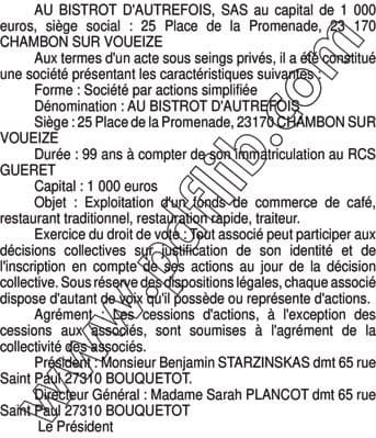 Contenu publication