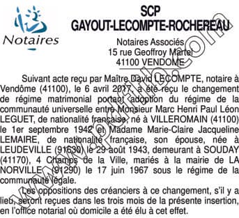 Contenu publication